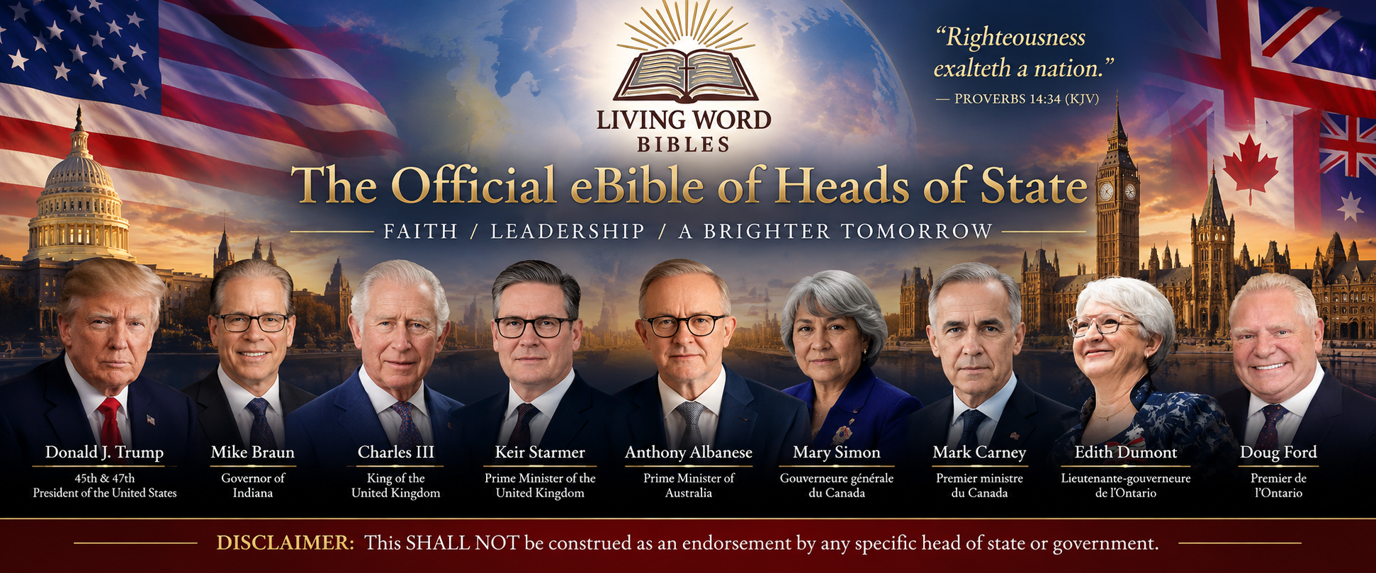 The Official eBible of Heads of State