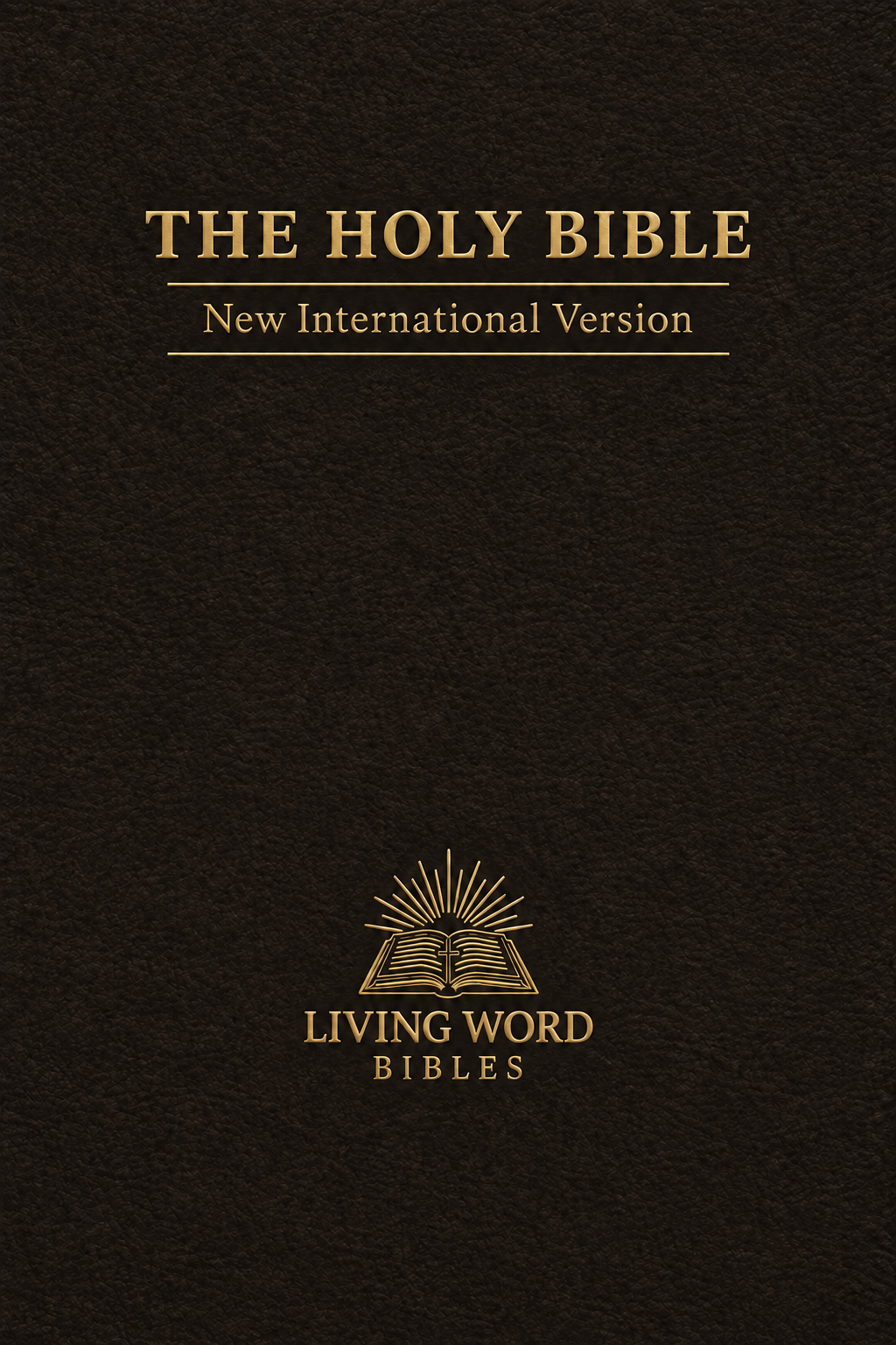 Cover of The Holy Bible: New International Version