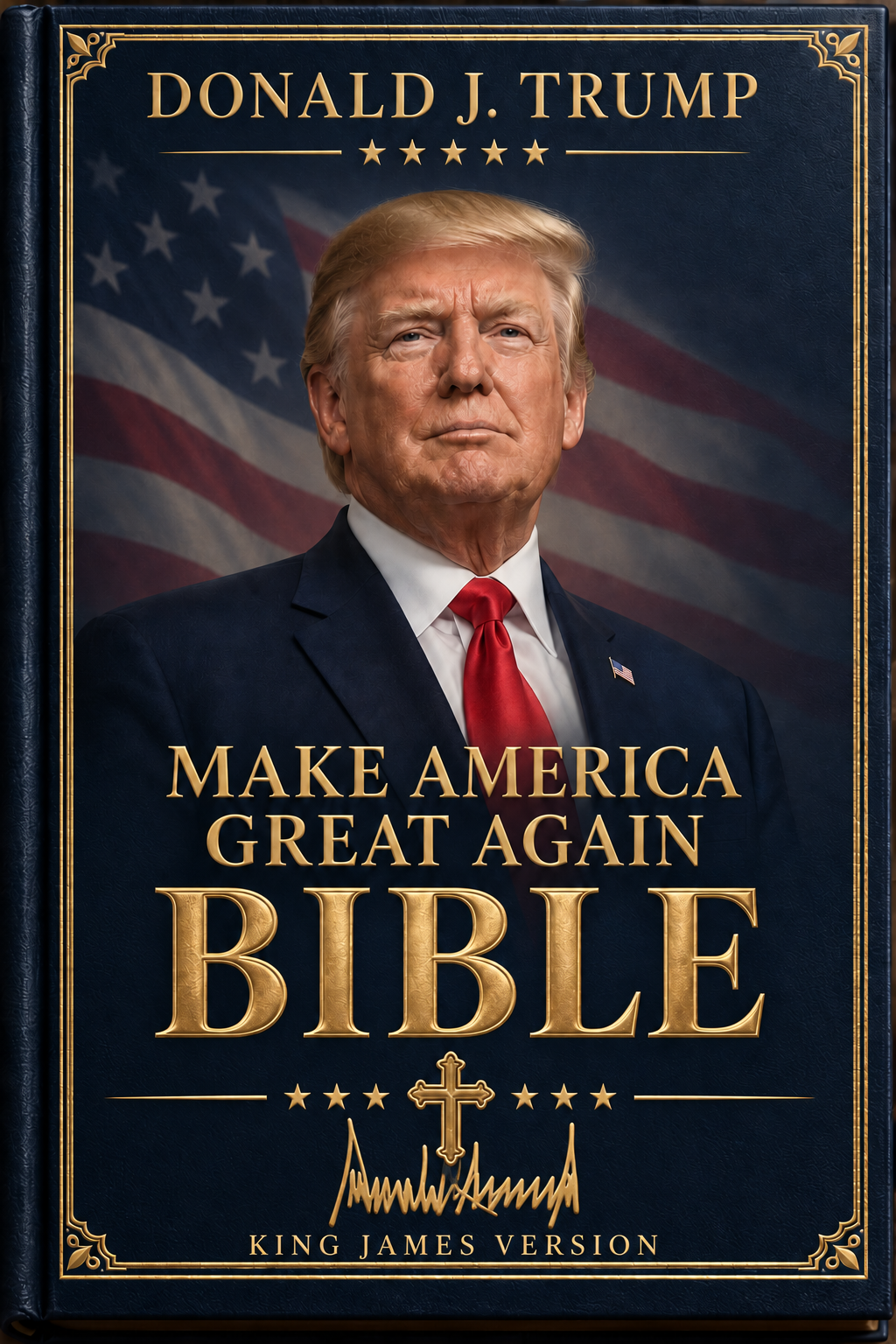 Cover of Donald J. Trump Make America Great Again Bible