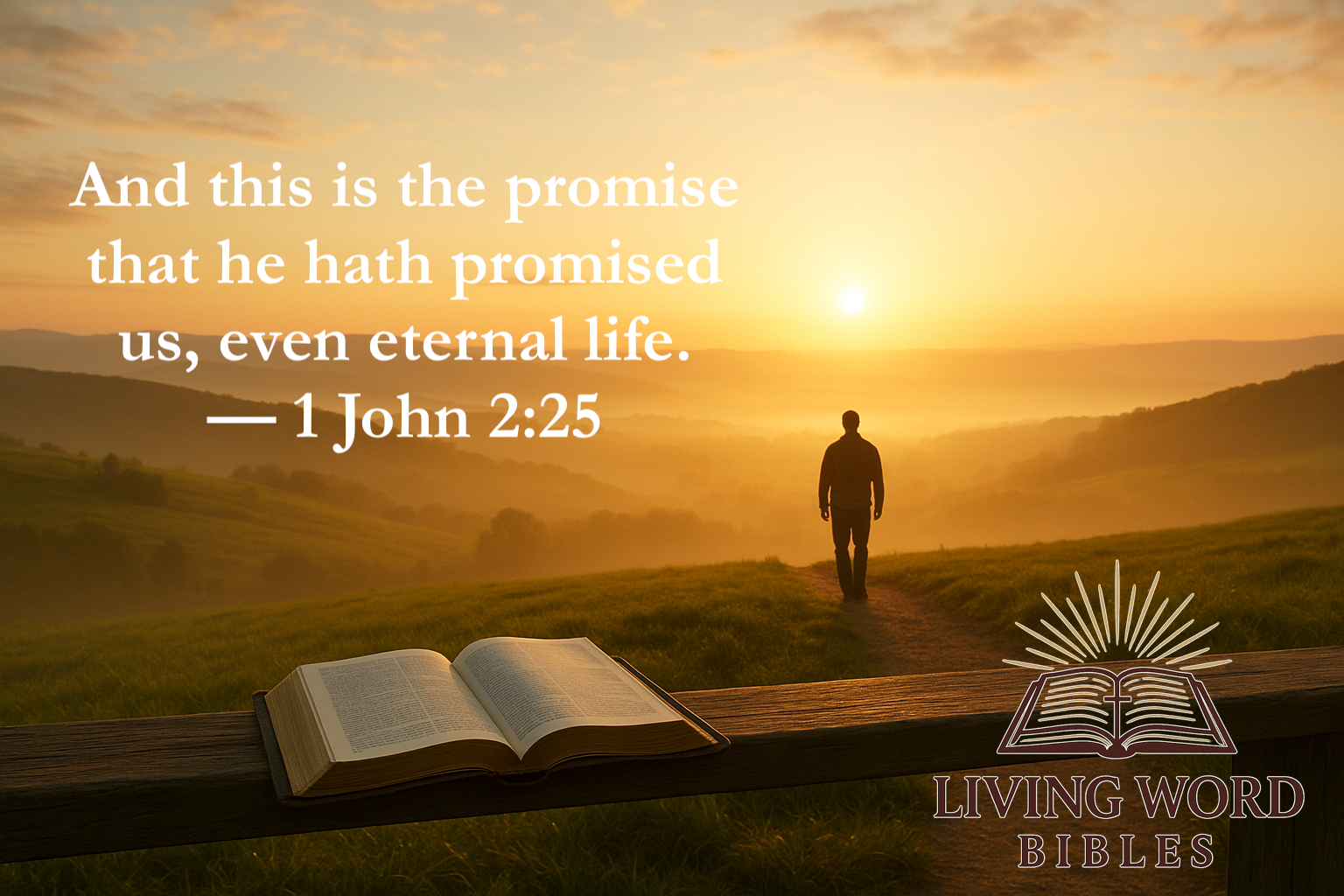 1 John 2:25 Scripture illustration