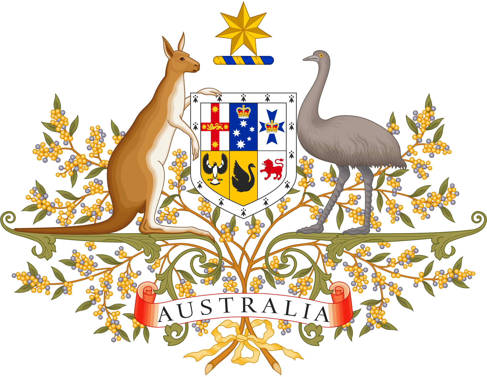 Commonwealth Coat of Arms of Australia