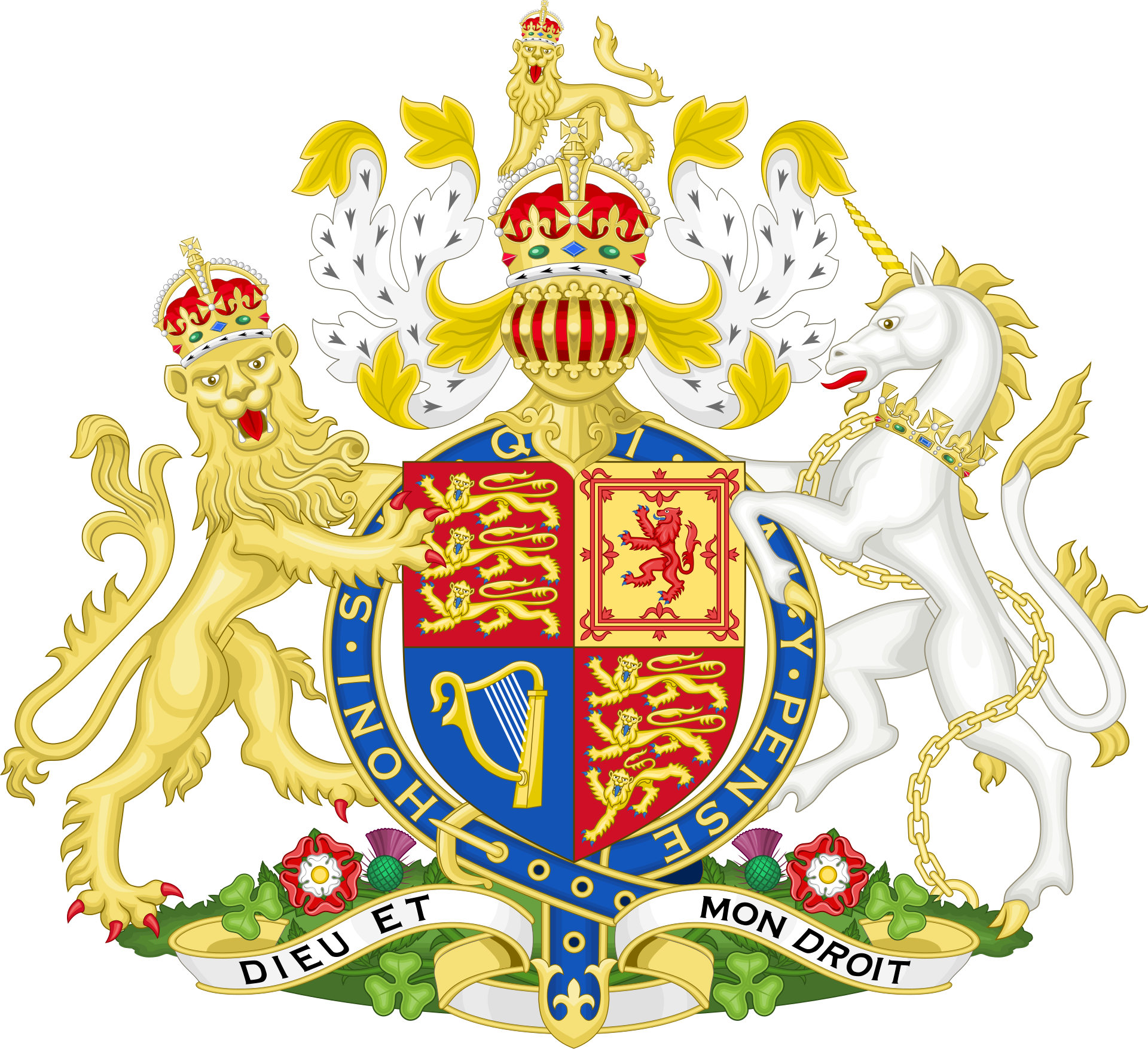 Royal Coat of Arms of the United Kingdom
