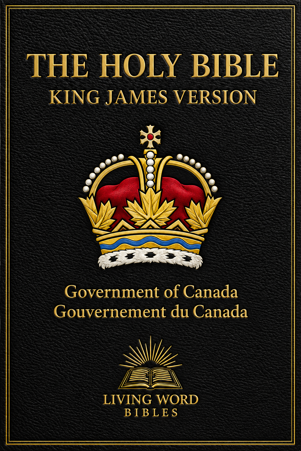 Cover of the Living Word Bibles Canada Edition of the King James Version