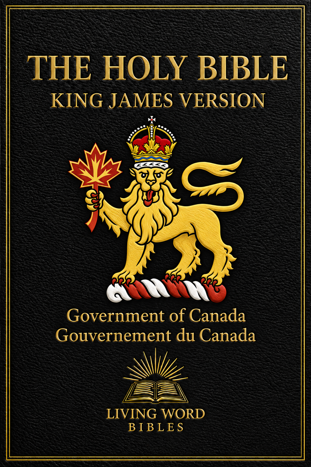 Cover of the Living Word Bibles Canada Edition of the King James Version