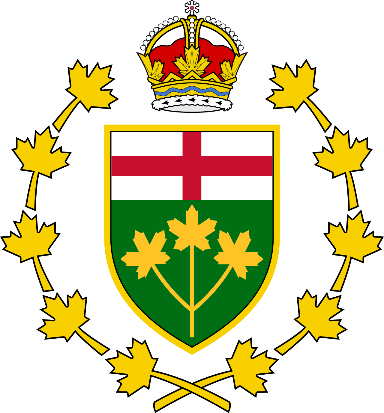 Emblem of the Lieutenant Governor of Ontario