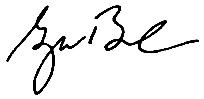 Signature of George W. Bush