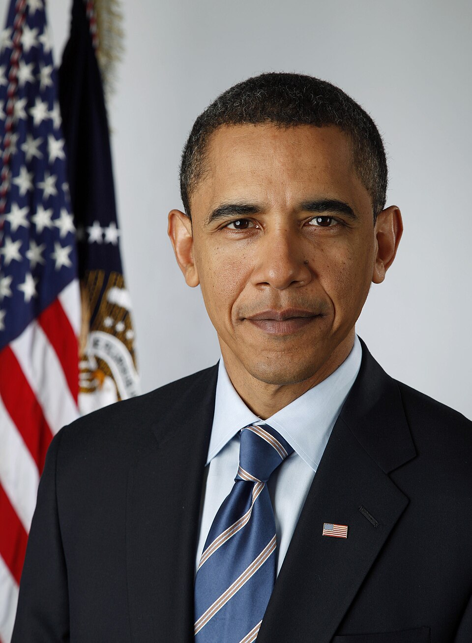Portrait of Barack Obama