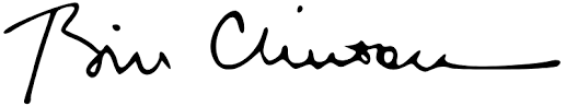 Signature of Bill Clinton